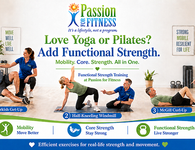 Keep Your Yoga. Keep Your Pilates. Add Functional  Strength.
